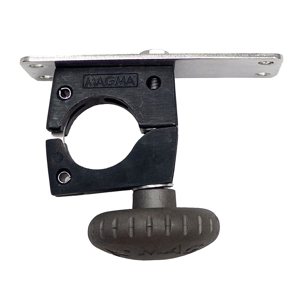 Magma T10-591 Magma Horizontal Round Rail Mount w/Knob - 1-1/2"