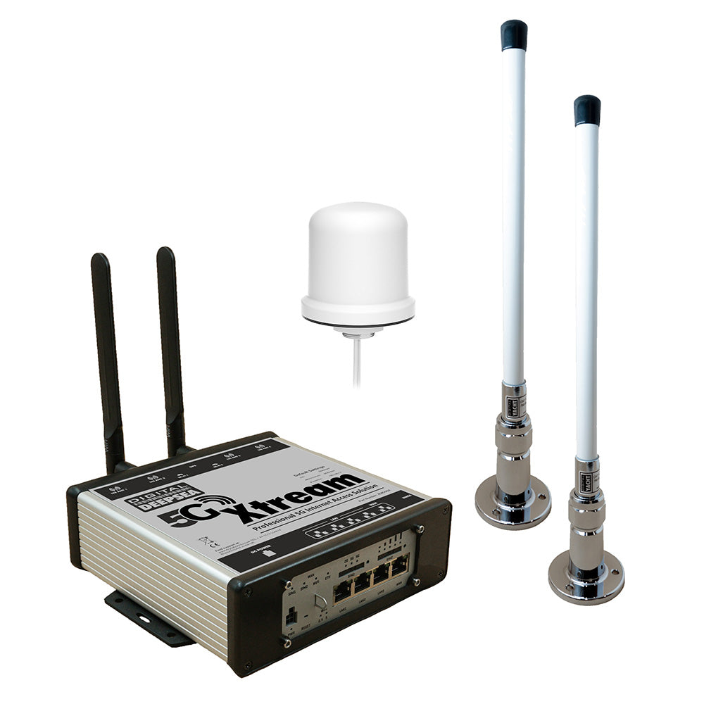 Digital Yacht ZDIG5GX Digital Yacht 5G Xtream System w/3 Antennas &amp; 7M Cable