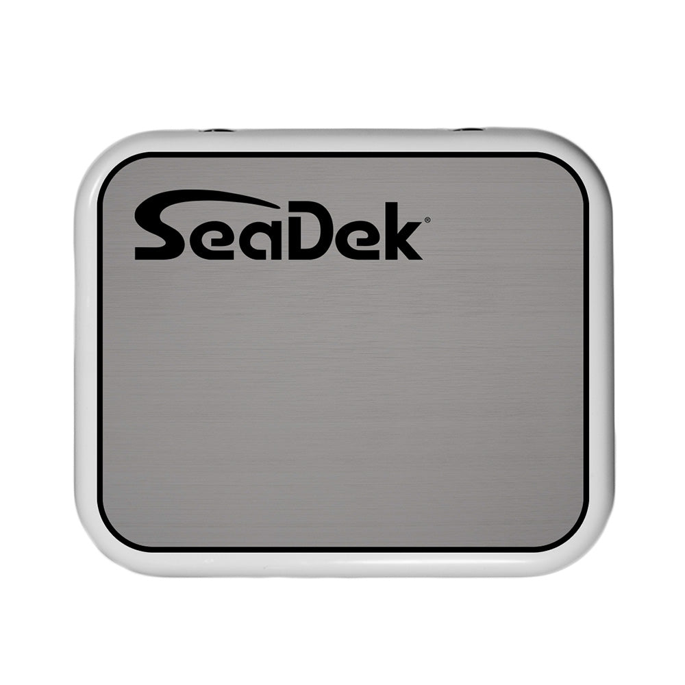 SeaDek 53637-80066 SeaDek YETI Roadie 24 Teak Cooler Pad - 6mm - Storm Grey/Black