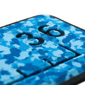 SeaDek 36” Routed Ruler - 6mm - Brushed Texture - Aqua Camo/Black
