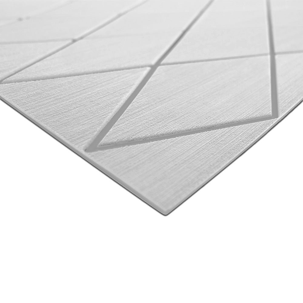 SeaDek 56411-80069 SeaDek 40" x 80" 6mm Two Color Diamond Full Sheet - Brushed Texture - Cool Grey/Storm Grey (1016mm x 2032mm x 6mm)
