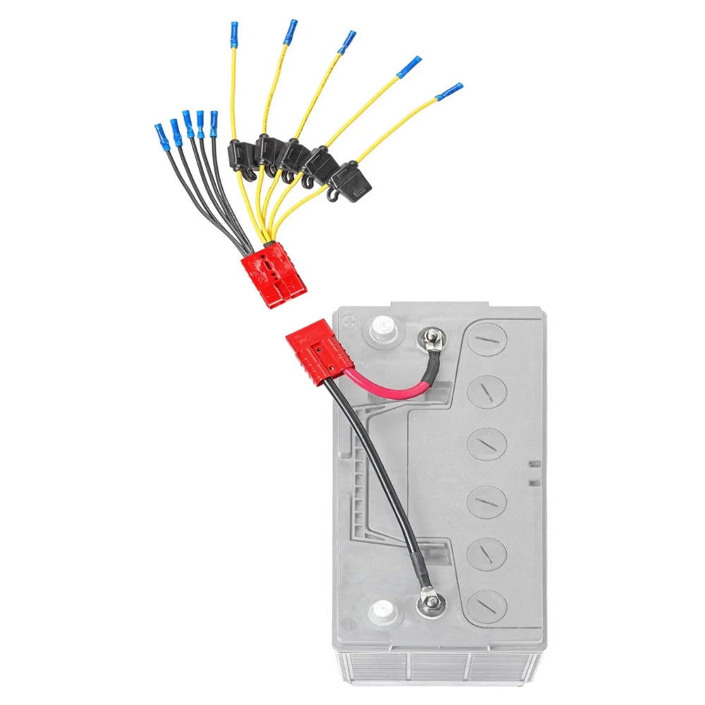 Connect-Ease CE12VB5FK Connect-Ease Multi 5 Fused Lead Accessory Connection System