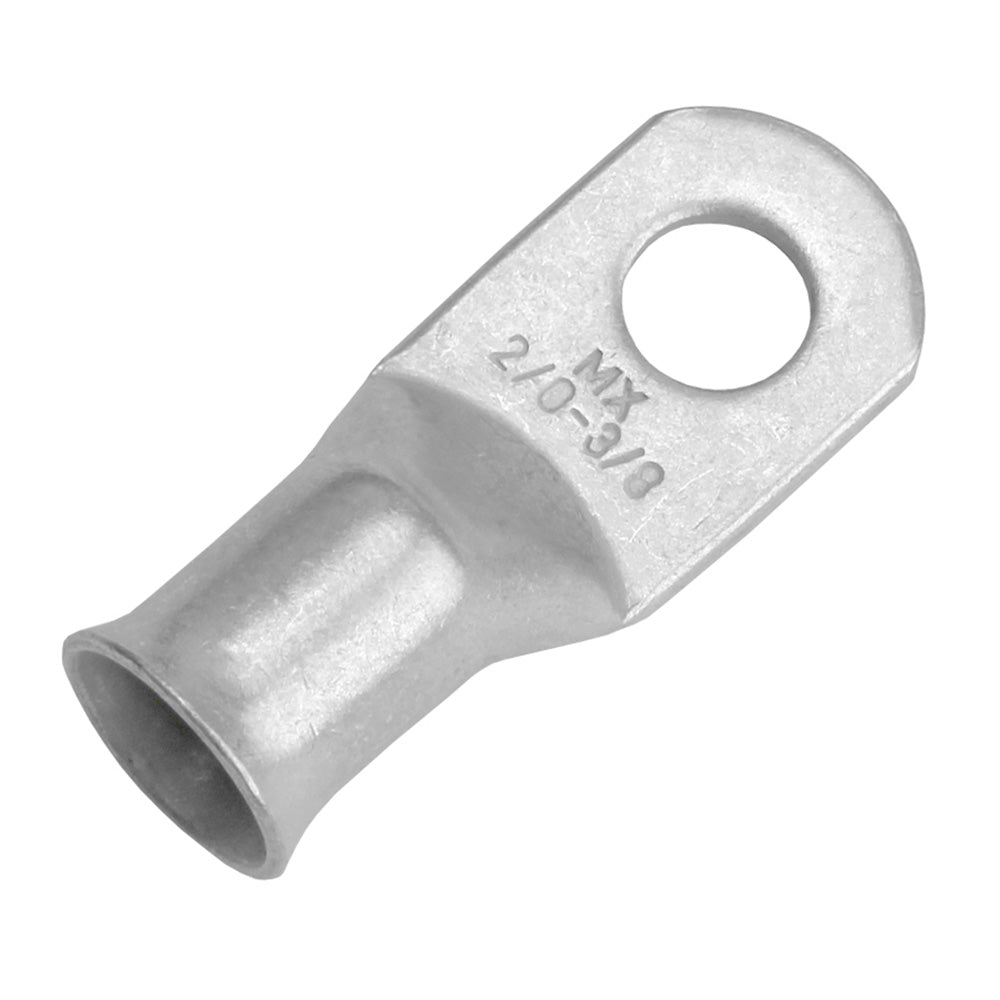 Pacer TAE2/0-38R-10 Pacer Tinned Lug 2/0 AWG - 3/8" Stud Size - 10 Pack