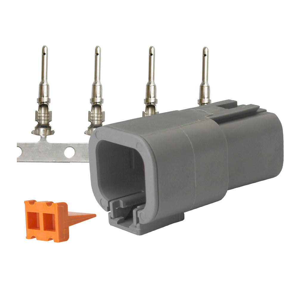 Pacer TDTP04F-4RP Pacer DTP Deutsch Receptacle Repair Kit - 14-12 AWG (4 Position)