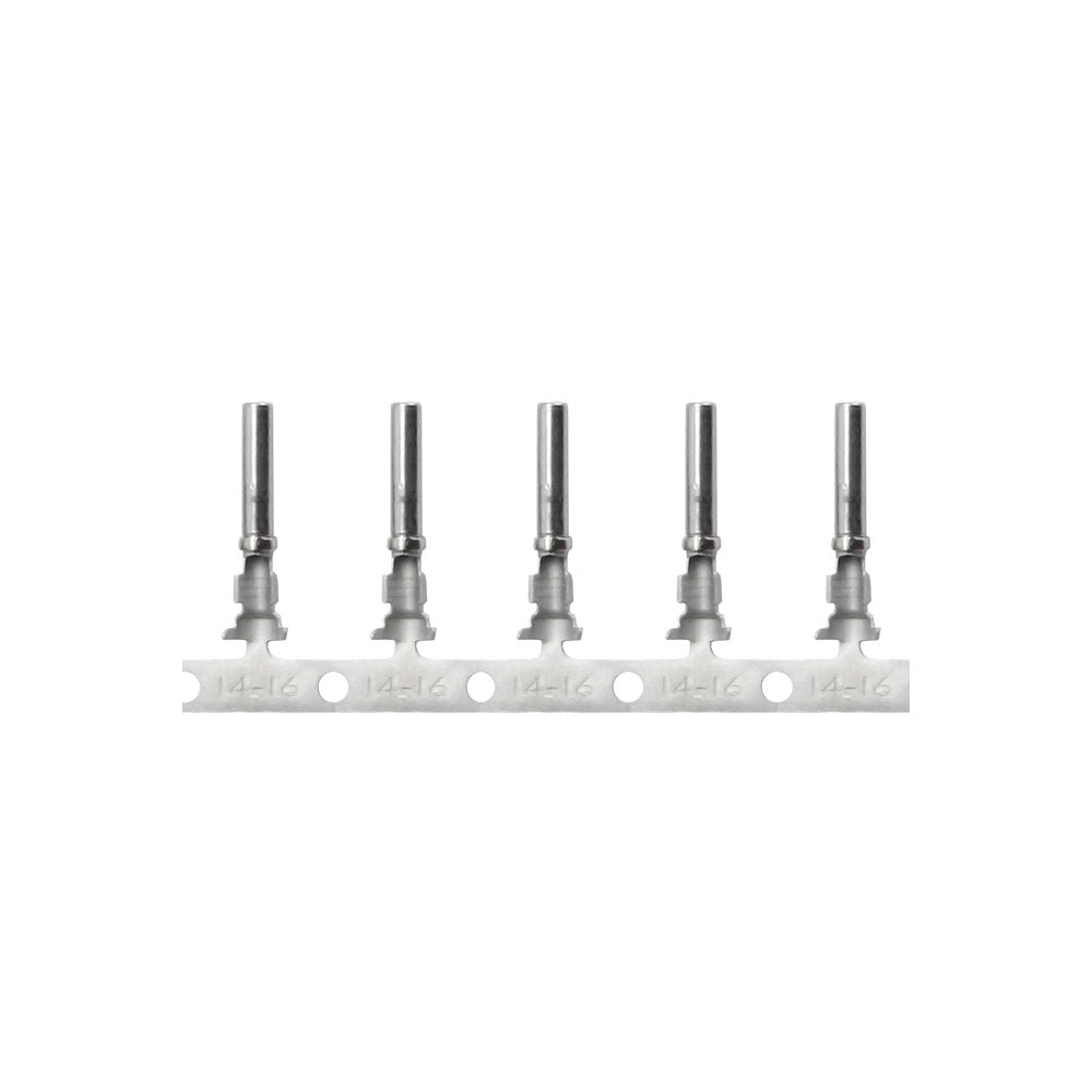 Pacer T14DT-S-100 Pacer Deutsch Stamped &amp; Formed Contacts f/14-18 AWG Wire - Socket Cavity Style - 100 Pack