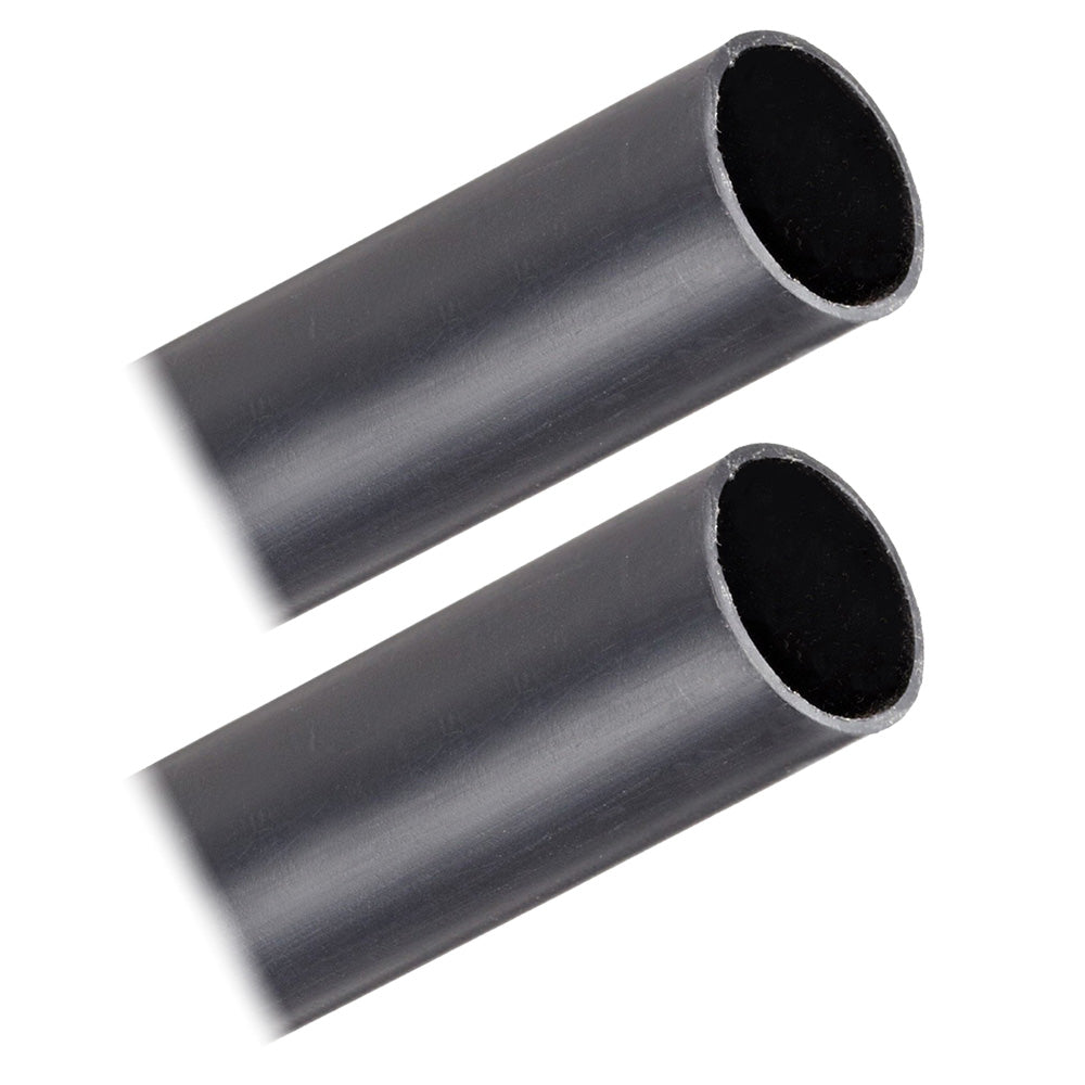 Pacer BHW1-12BK-2 Pacer Battery Cable Heavy Wall Heat Shrink Tubing - 1" x 12" - Black (2-Pieces)