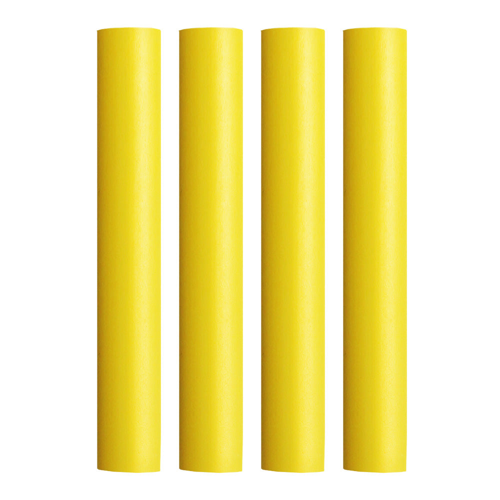Pacer BEHS3/4-12YL-4 Pacer Battery Cable Heat Shrink Tubing - 3/4" x 12" - Yellow (4-Pieces)