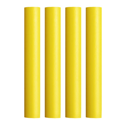 Pacer Battery Cable Heat Shrink Tubing - 3/4" x 12" - Yellow (4-Pieces)