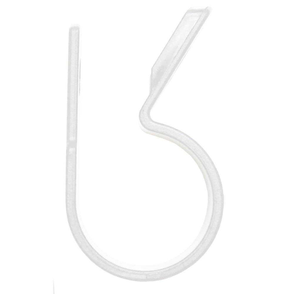 Pacer BCCH08-25 Pacer Nylon C-Clamps - 1/2" - Natural Color - 25 Pack