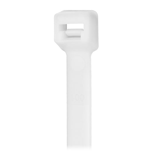 Pacer Group CT1.5I-100 Cable TIE, 6 in L, 1-1/2 in MAX Bundle Dia., Natural, Nylon 6/6, 40 LB Strength
