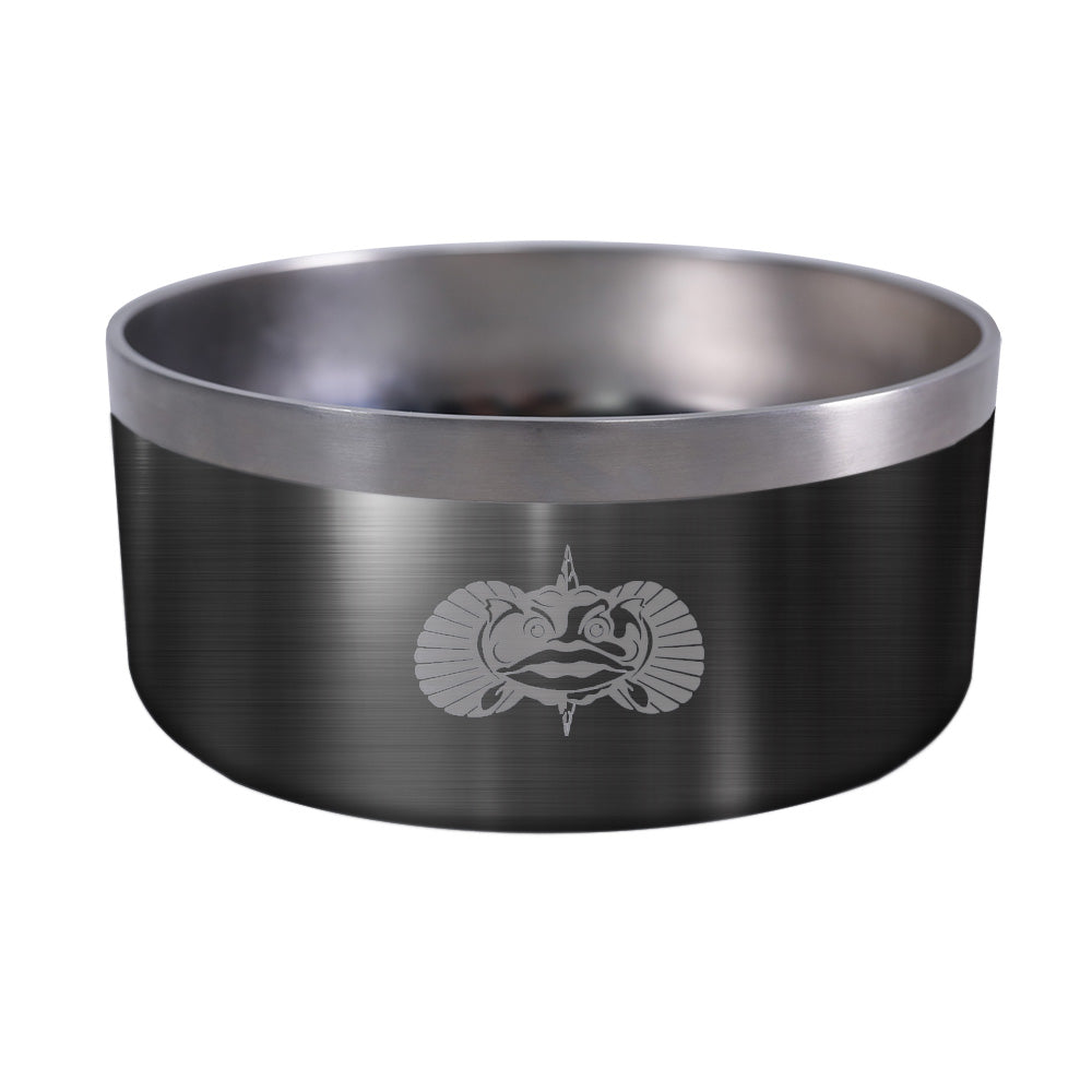 Toadfish 1081 Toadfish Non-Tipping Dog Bowl - Graphite