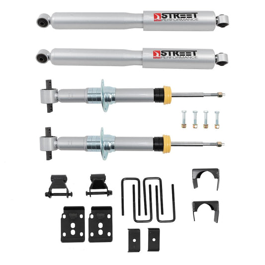 Belltech Suspension 1055SP [1055SP]BT Lowering Kit.Belltech 2021+ Ford F-150 4WD 1in to 3.5in Front 7.5in Drop Rear Lowering Kit