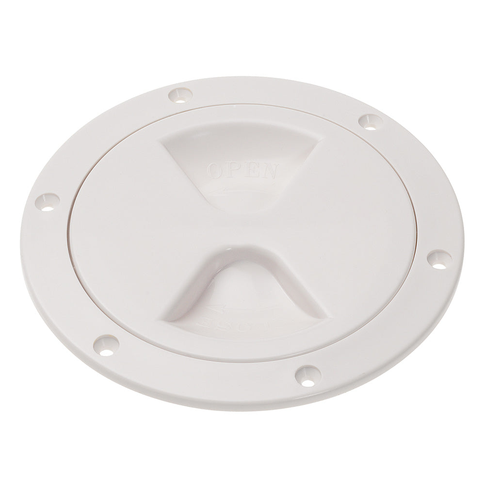 Barton Marine 40040 Barton Marine Screw Inspection Cover - 6" (103mm) - White