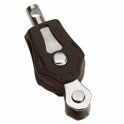 Barton Marine Size 0 20mm Plain Bearing Pulley Block Single Swivel &amp; Becket