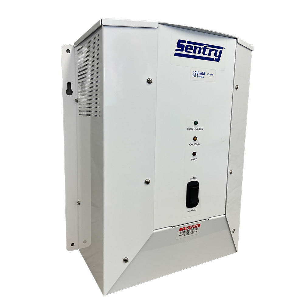 Sentry SFR1260/3X Sentry Marine Battery Charger 115/230V Input 12VDC - 60A - 3-Bank