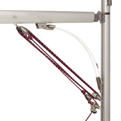 Barton Marine Boomstrut &ndash; Silver/White f/Boats Up To 20'