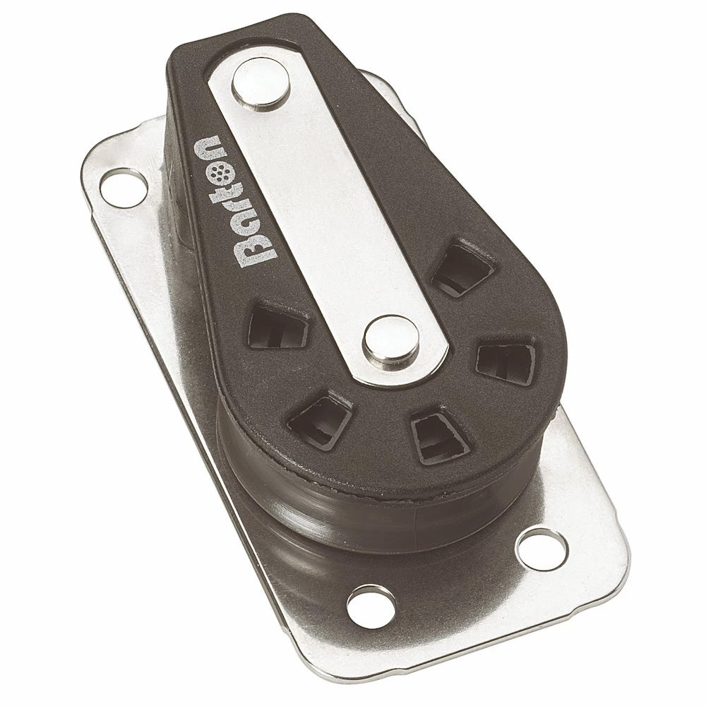 Barton Marine N04160 Barton Size 4 58mm Plain Bearing Pulley Cheek Block