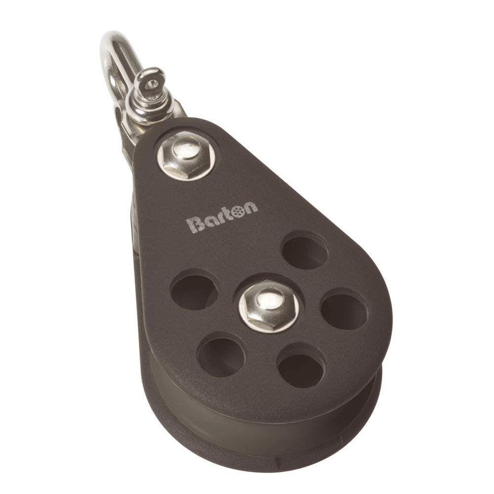 Barton Marine N05120 Barton Size 5 54mm Plain Bearing Pulley Block Reverse Shackle