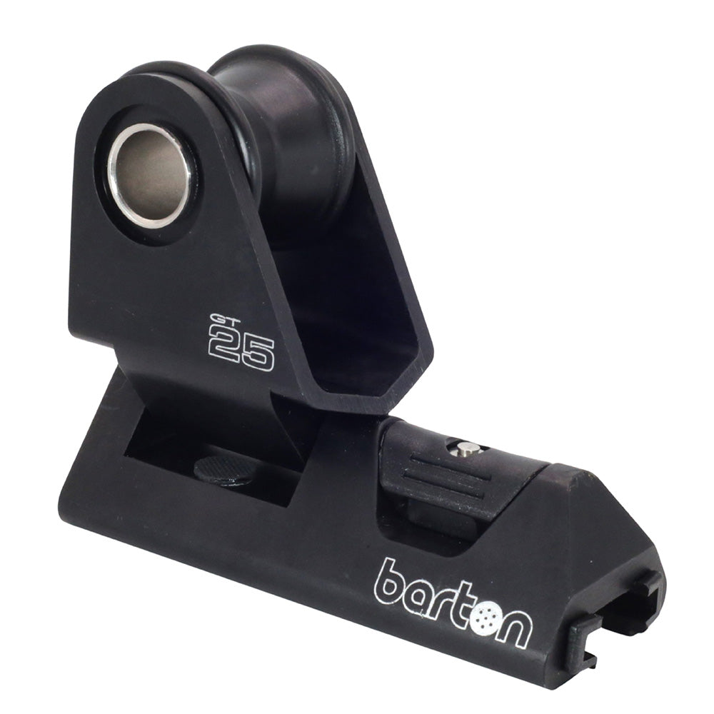 Barton Marine 25100GTB Barton 25mm T-Track Genoa Car - Black
