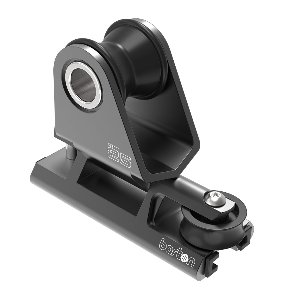 Barton Marine 25220GTB Barton 25mm Towable Genoa Car 2:1 Purchase - Black