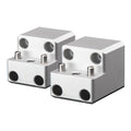 PTM Watersports Board Rack Mount - 4 Bolt - Silver - Pair