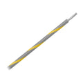 Pacer 14 AWG Gauge Striped Marine Wire 500' Spool - Grey w/Yellow Stripe