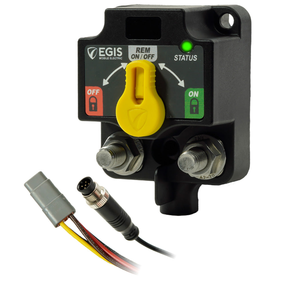 Egis Mobile Electric 9811-4500 Egis Single XD - NMEA 2000 - Relay w/Knobs - 4 Position DT