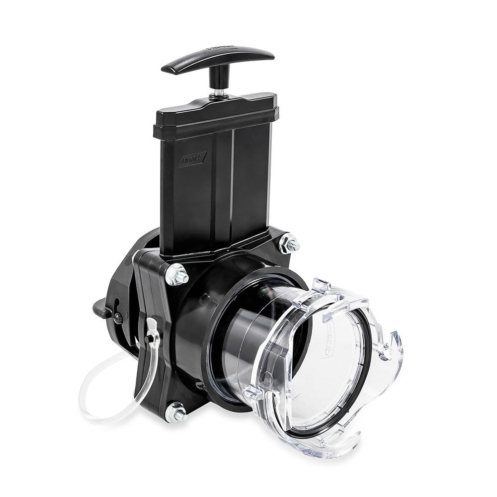 Camco 39050 Camco 3" Gate Valve w/3.5" Clear Extension &amp; Cap