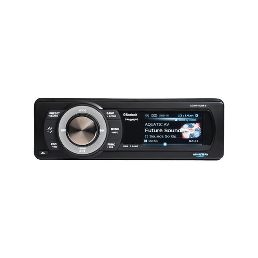 Aquatic AV AQ-MP-5UBT-S MP5+ Marine Stereo