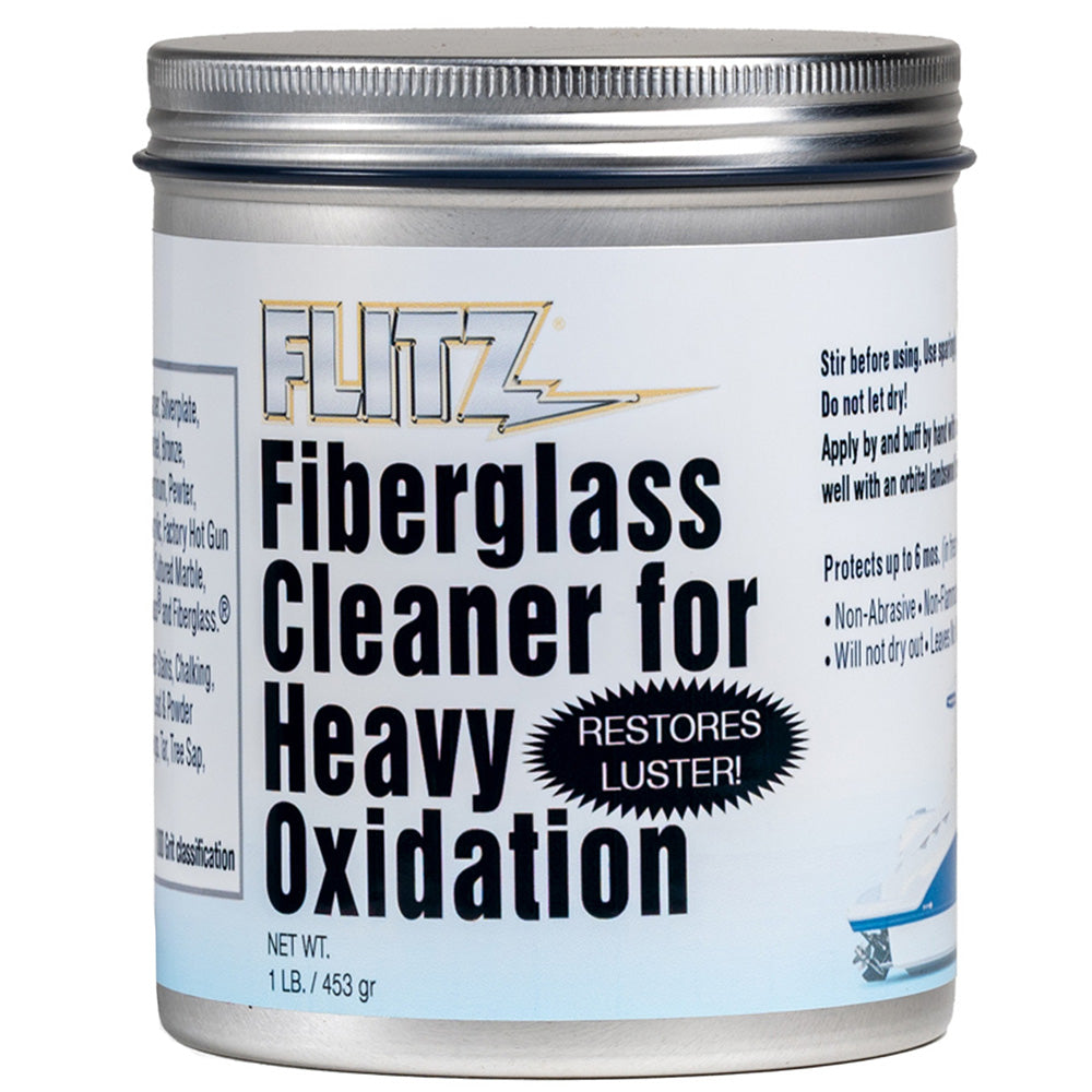 Flitz CA03416 Flitz Fiberglass Cleaner f/Heavy Oxidation - 1lb