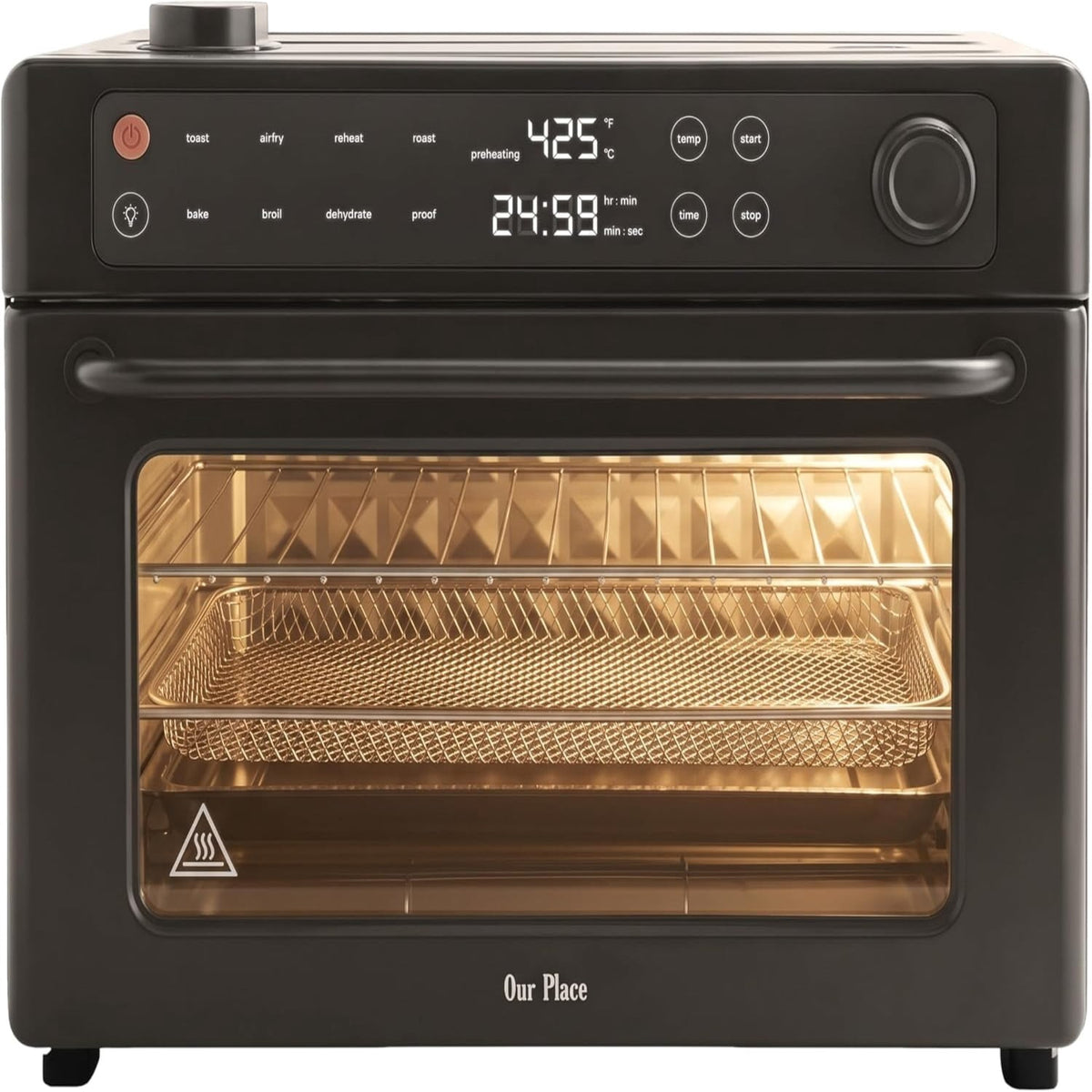 Our Place Our Place Wonder Oven Pro 8-in-1 Digital Air Fryer & Countertop Oven, Char