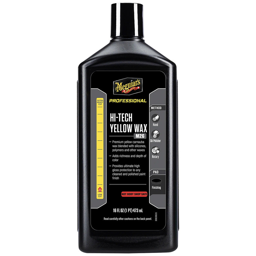 Meguiar's M2616 Meguiar's Hi-Tech Yellow Wax - 16oz