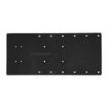 Sea Brackets 18" Straight Trolling Motor Plate - Black