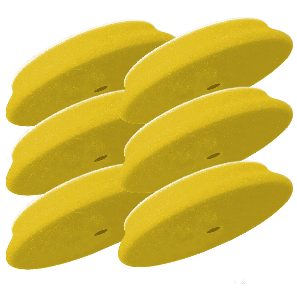 RUPES 9.DA40M/6 RUPES D-A Fine Finishing Foam Pad 40mm - Yellow *6-Pack