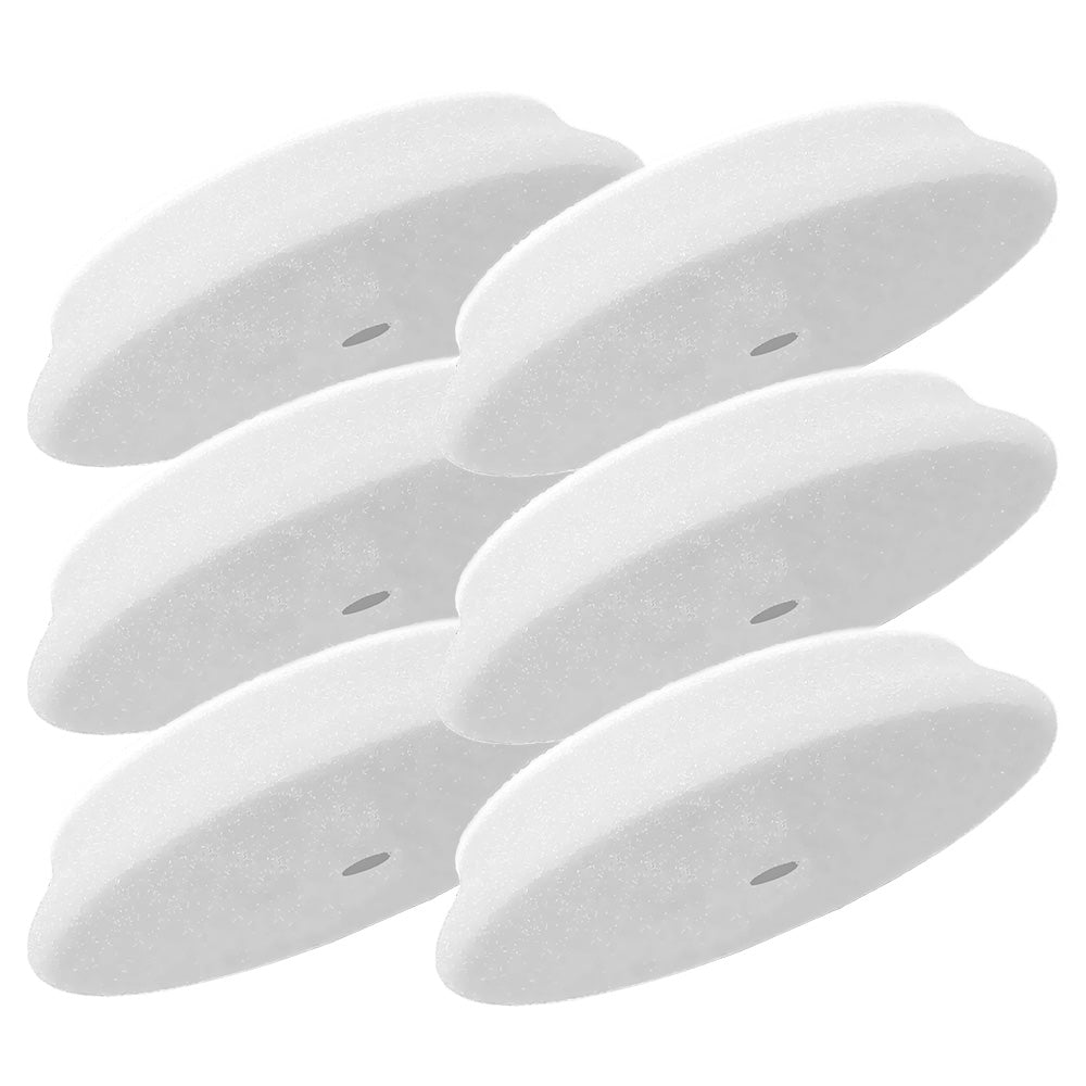 RUPES 9.DA40S/6 RUPES D-A Ultra Fine Polishing Foam Pad 40mm - White *6-Pack