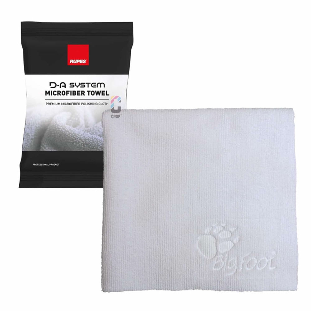 Rupes 9.BF9070 RUPES White Microfiber Towel – Soft, Scratch-Free Cloth for Perfect Detailing Results.