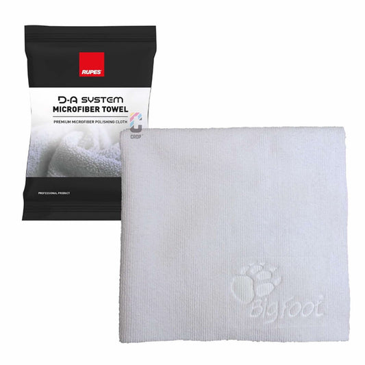Rupes 9.BF9070 RUPES White Microfiber Towel – Soft, Scratch-Free Cloth for Perfect Detailing Results.