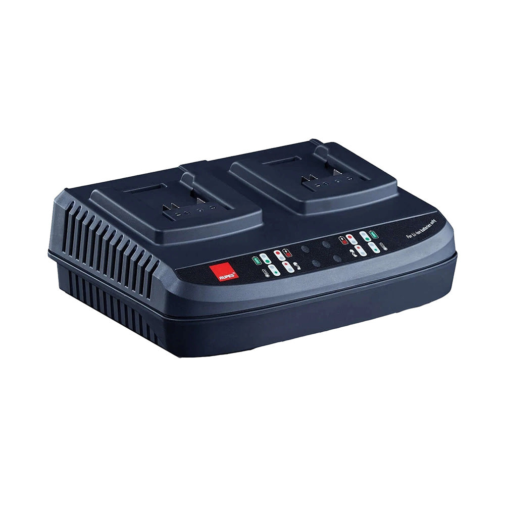RUPES 9HC185LT RUPES Dual Battery Charger f/iBrid HLR15 &amp; HLR21 Batteries w/LED Indicators