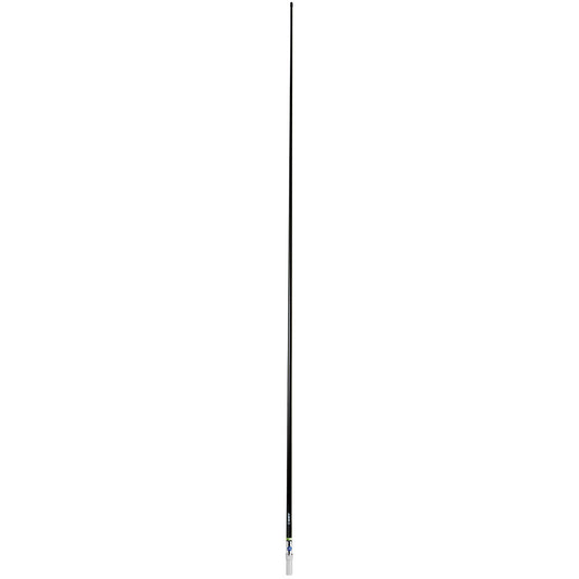 Scout PF AN NVHF00042T Scout 8' QuickFit Black VHF Antenna w/5M Cable + FME Quick 6 Foam Filled 6db Solid Brass &amp; Copper Element