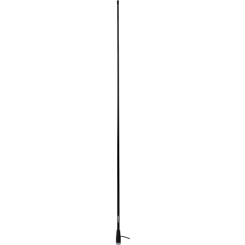 Scout PF AN NVHF00004T Scout 5' Black VHF Antenna 3dB Nylon Ferrule w/5M RG-58 Coax KS-22