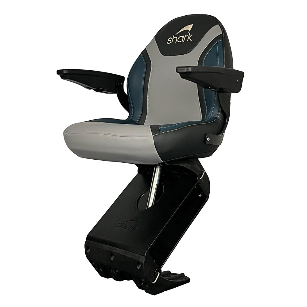 Shark Seating FGAX0000T Shark EVO Teal w/Flex Suspension No Plinth