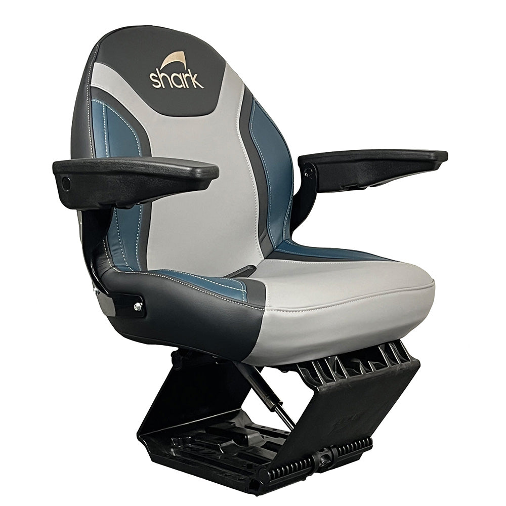 Shark Seating PGEX0000T Shark EVO Lite Teal w/Flex Suspension No Plinth