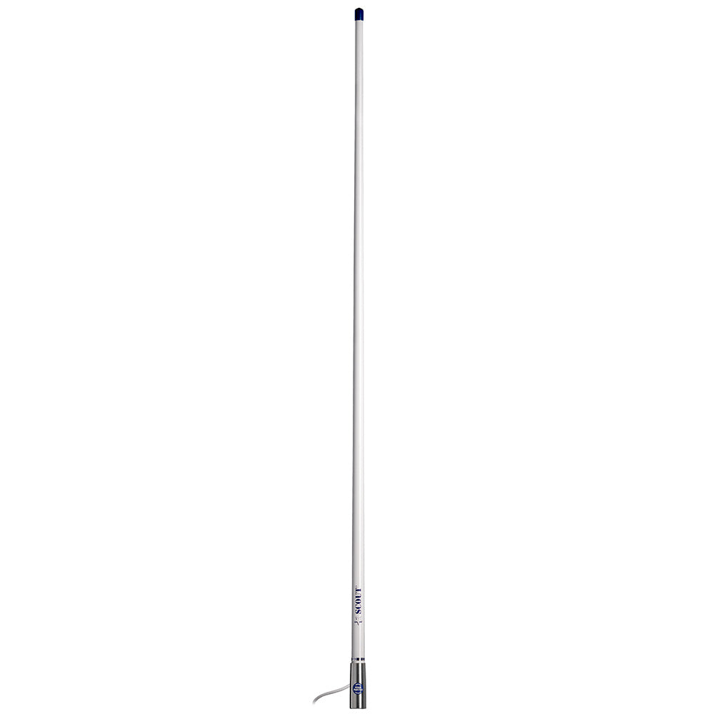 Scout PF AN NAMFM011T Scout Titan Series 4' White AM/FM Antenna Fiberglass