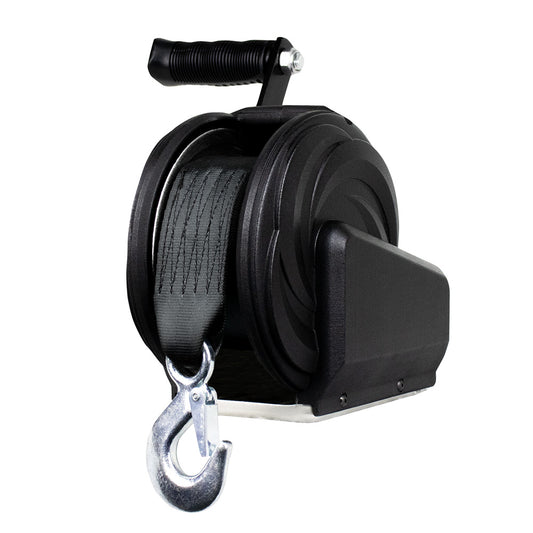 Powerwinch 21400-W-1200-8-B-R Powerwinch 21400-W-1200-8-B-R Select Series Winch 1,200lb, 8" Crank Arm - Carbon Black