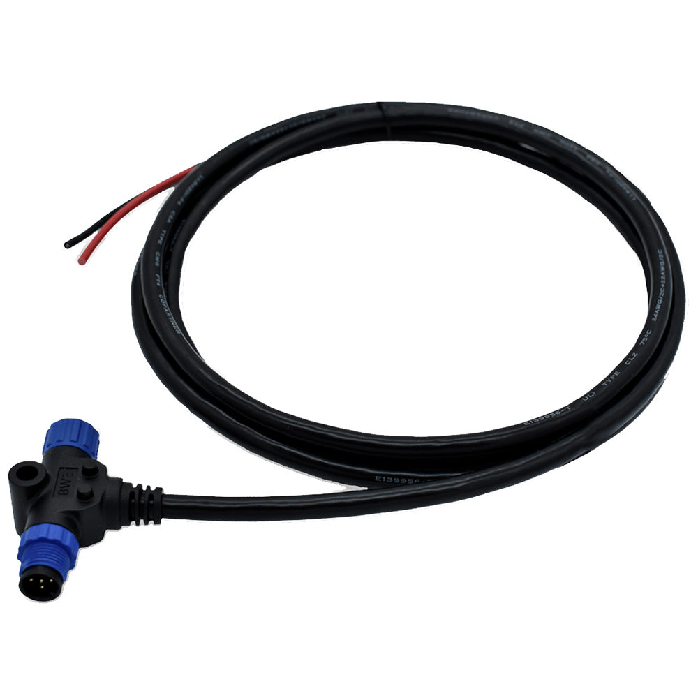 Bluewater 2703-11-002 Bluewater NMEA 2000 Non-Fused Power Cable - 2 Meter