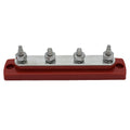 Bluewater Common Stud Busbar 4 Gang - Red