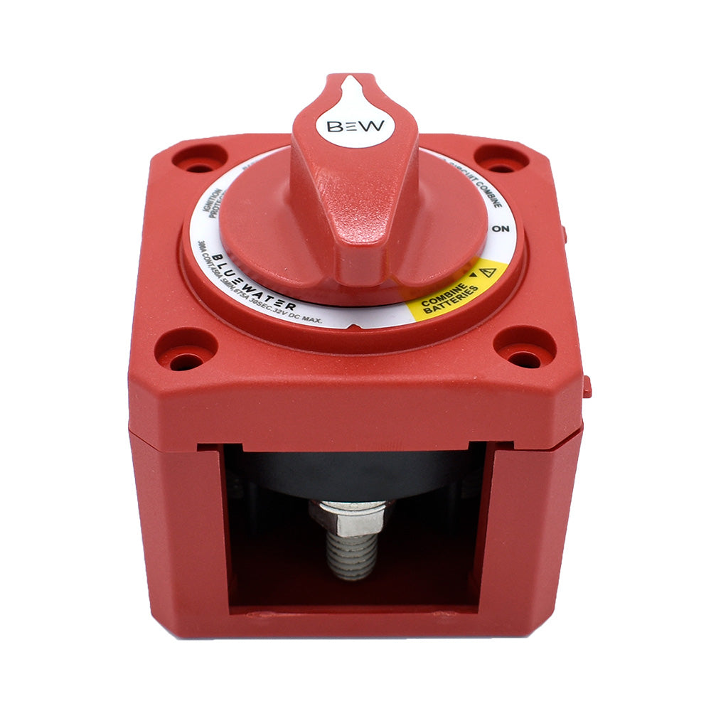 Bluewater 9800-011-11 Bluewater Off/On Combine Battery Switch w/o Base - Surface Mount - Red