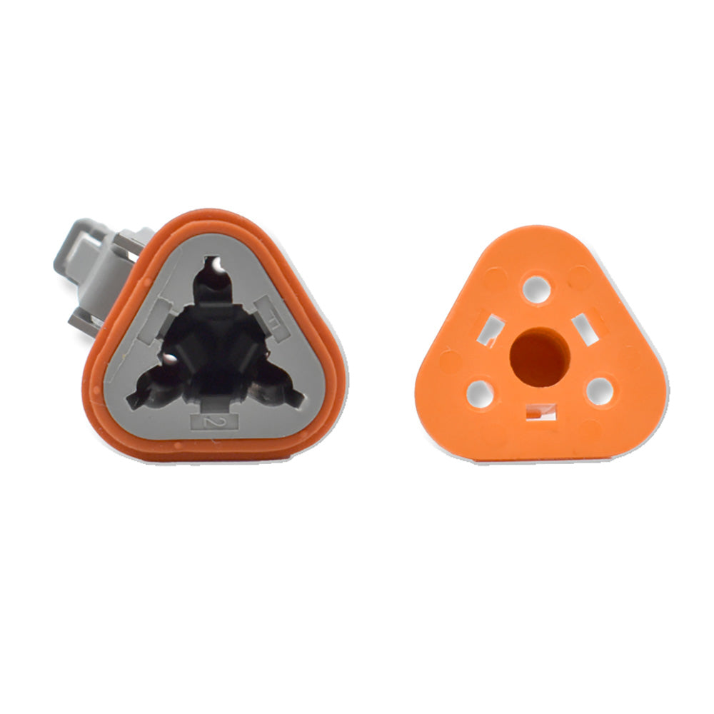 Bluewater DT06-3S Bluewater 3 Position Female Deutsch Connector w/Wedge Lock