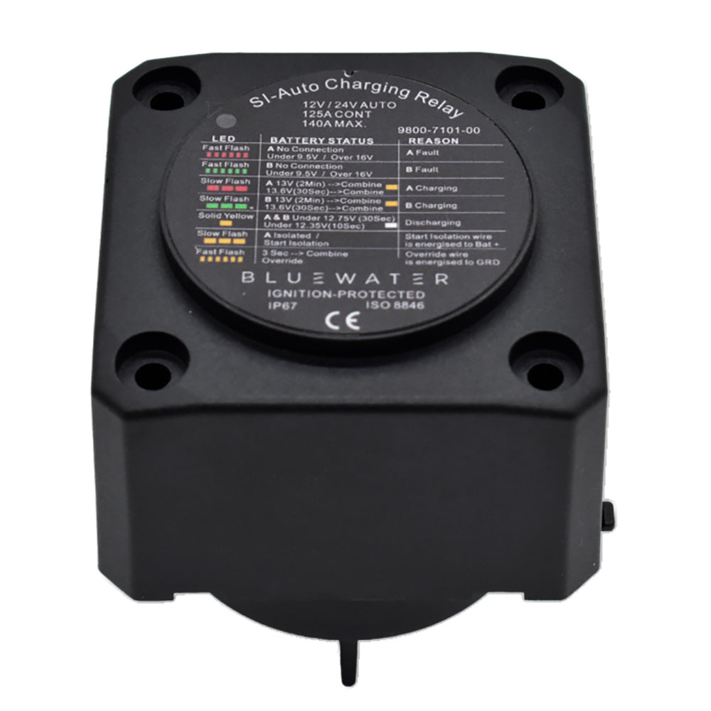 Bluewater 9800-7101-00 Bluewater Auto Charging Relay 12V - 140 AMP