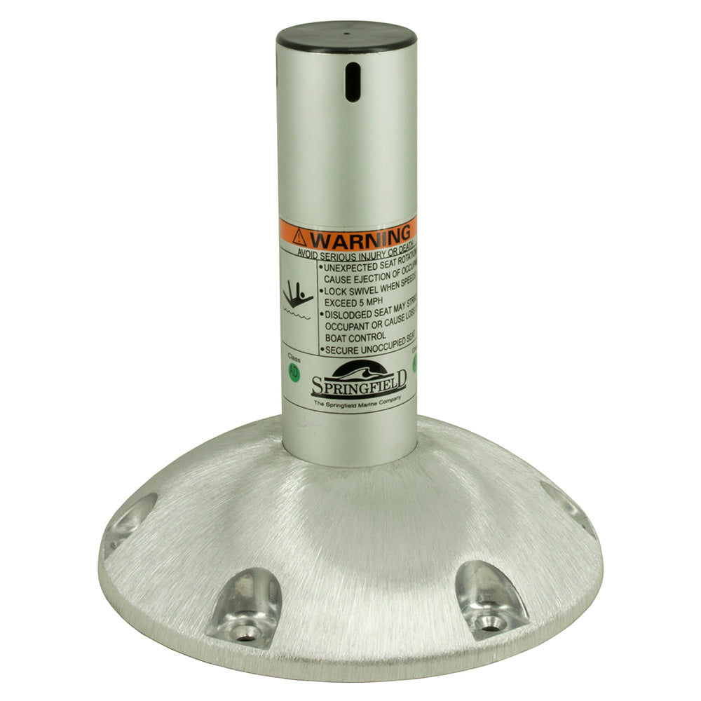 Springfield Marine 1250310-MLNS Springfield 2-3/8" Explorer Fixed-Height Locking Pedestal - 10"